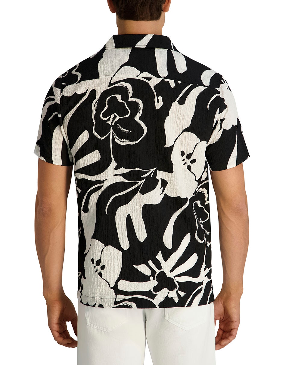 Camisa casual manga corta para hombre 5