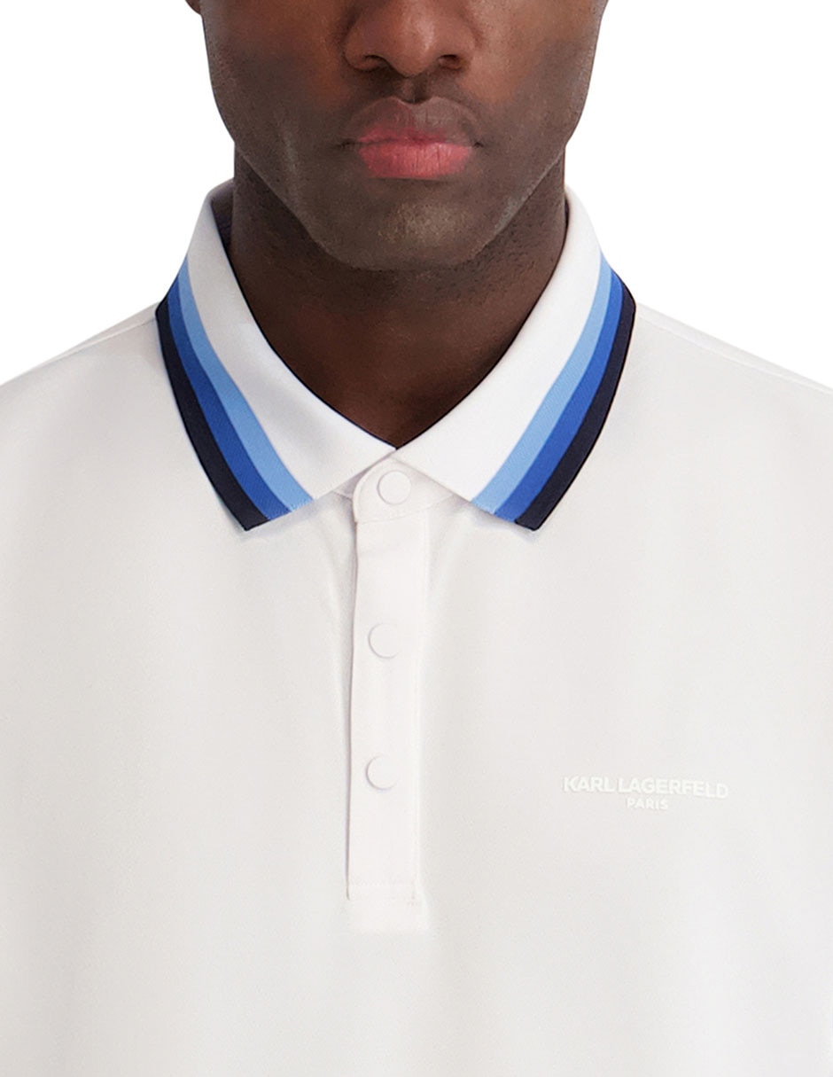 Playera tipo polo Karl Lagerfeld Paris para hombre