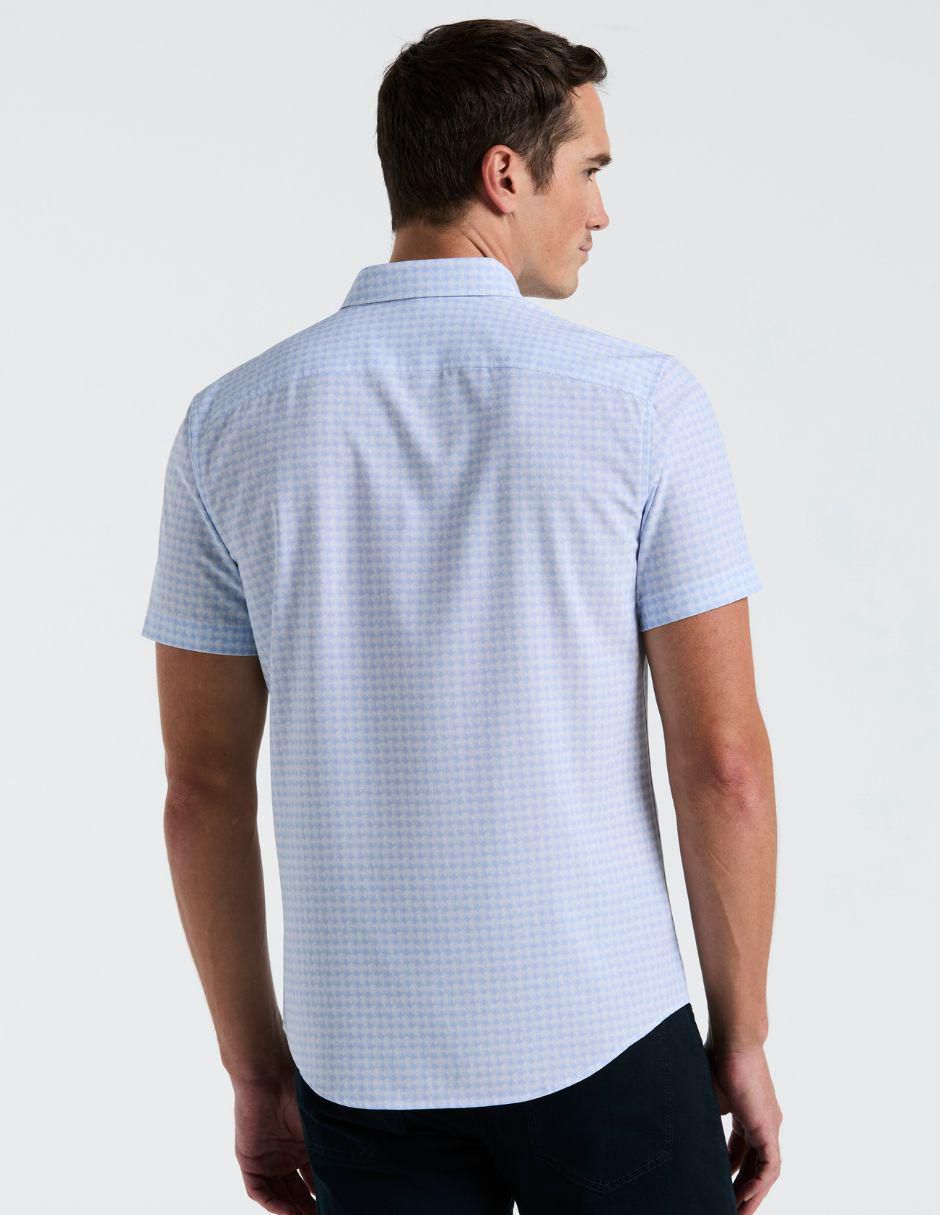 Camisa casual manga corta para hombre