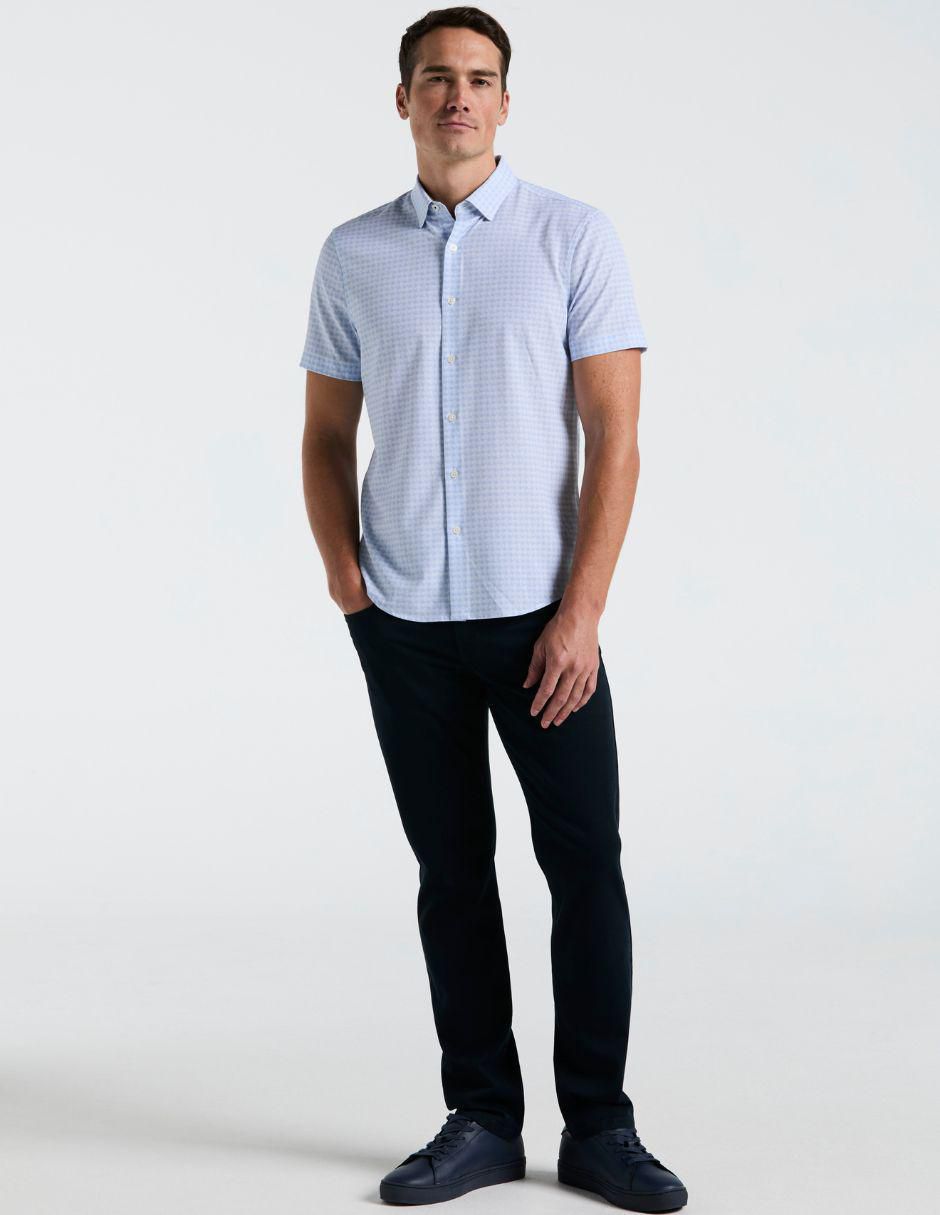 Camisa casual manga corta para hombre