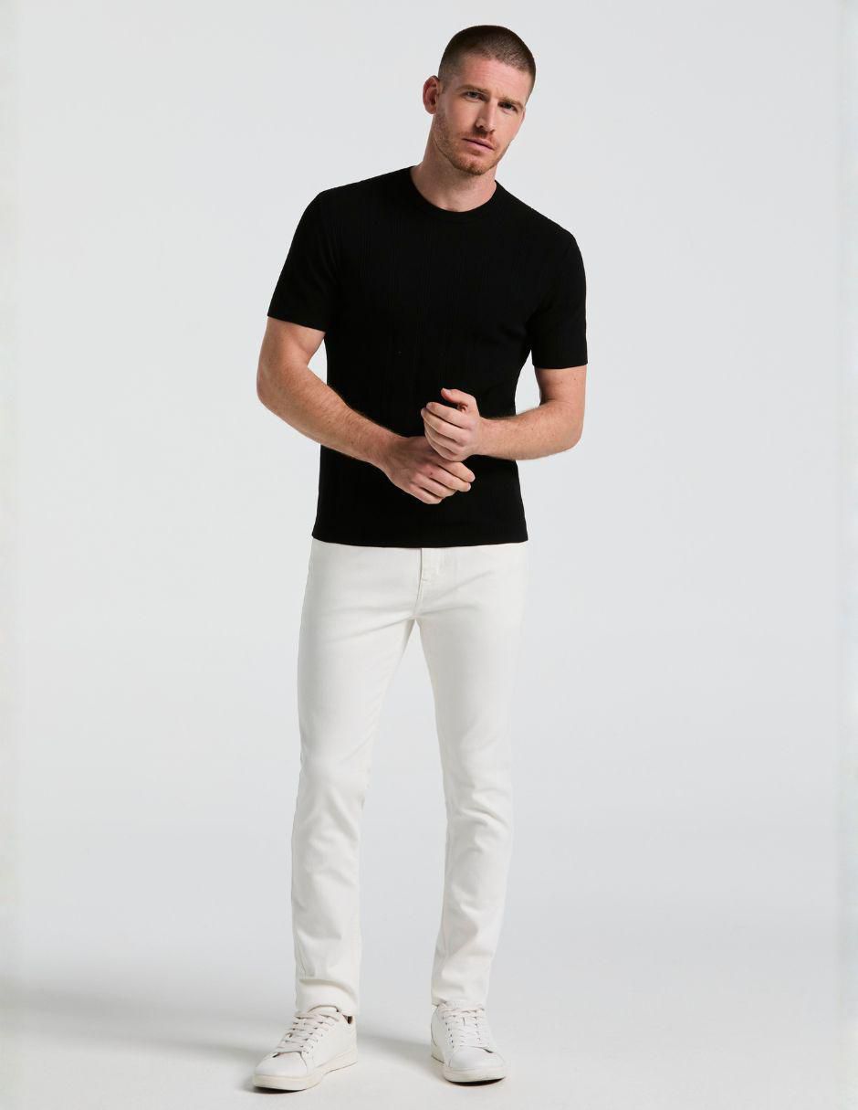 Playera cuello redondo para hombre