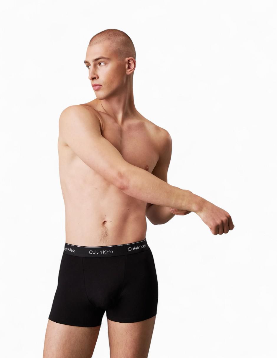 Set de bóxer trunk de algodón para hombre 2