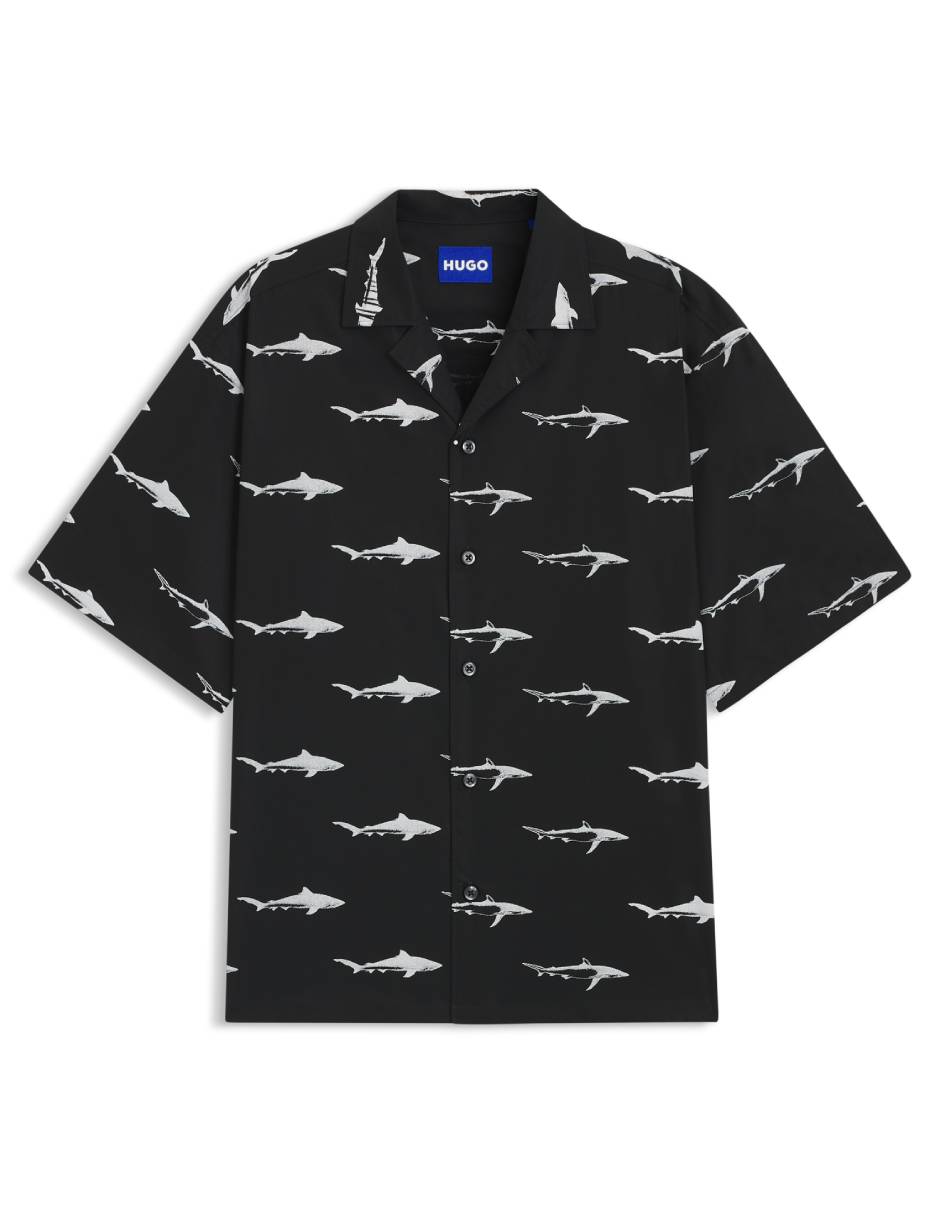 Camisa casual de algodón manga corta para hombre 5