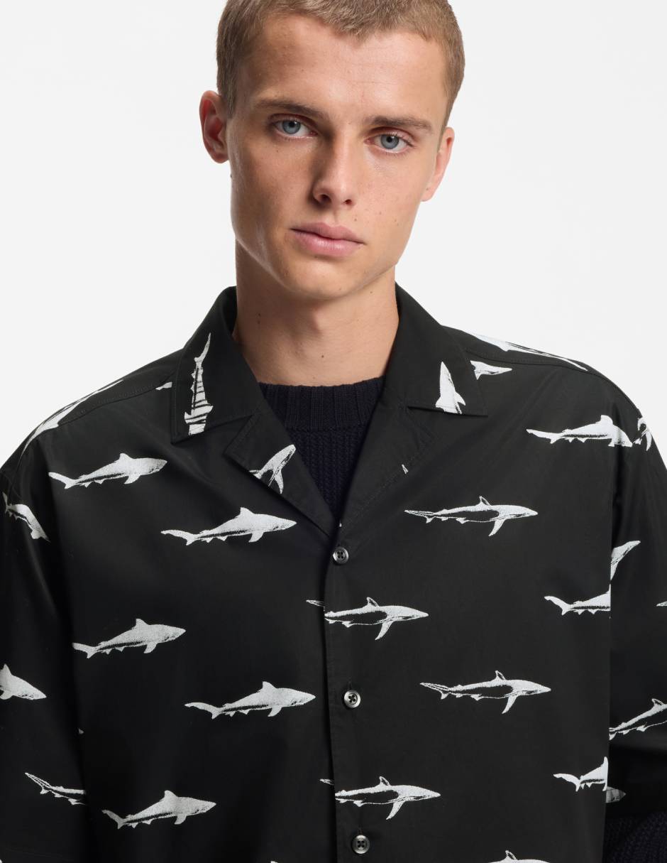 Camisa casual de algodón manga corta para hombre 3
