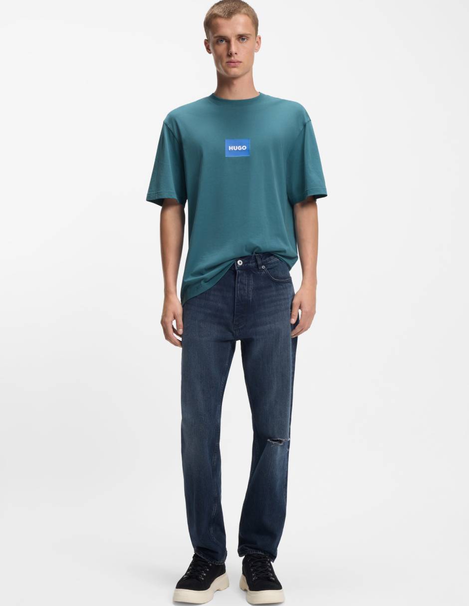 Playera cuello redondo para hombre
