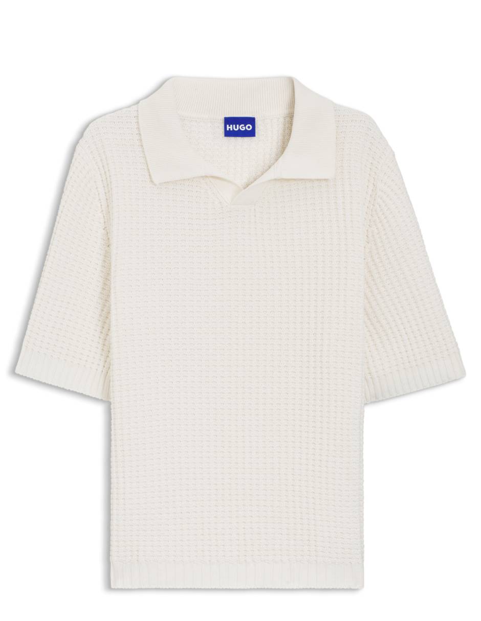 Playera tipo polo Hugo Blue para hombre