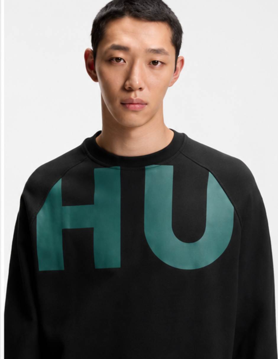 Sudadera Hugo Blue Dalumo para hombre
