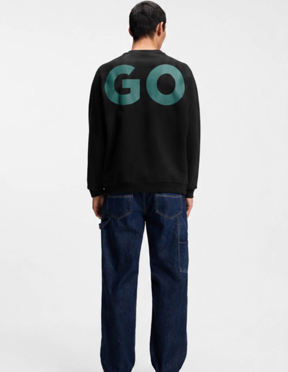 Sudadera Hugo Blue Dalumo para hombre