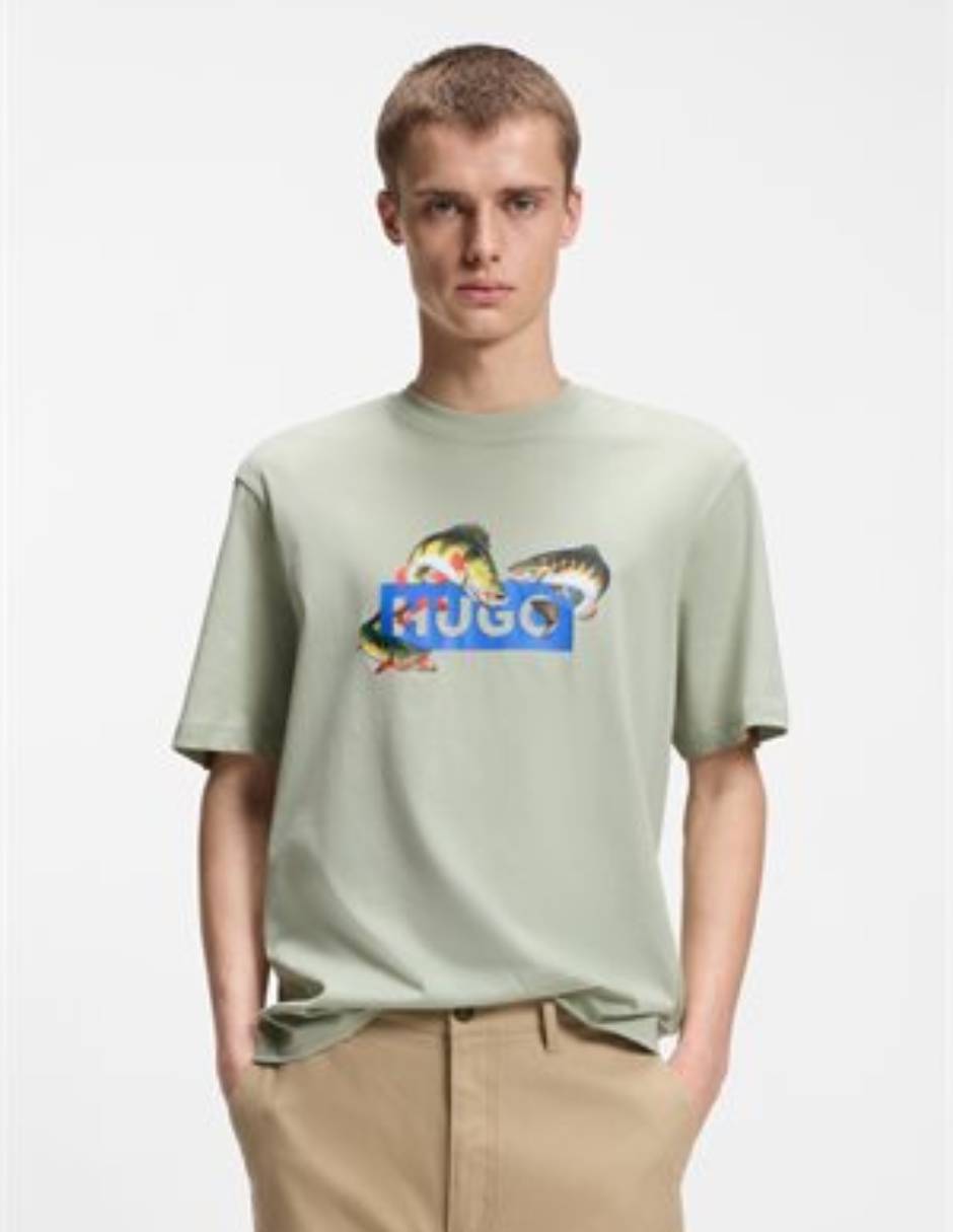 Playera cuello redondo para hombre