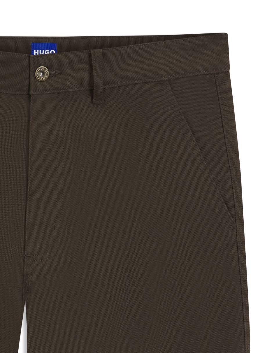 Pantalón regular Hugo Blue de algodón para hombre