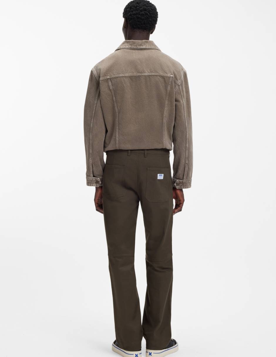 Pantalón regular Hugo Blue de algodón para hombre