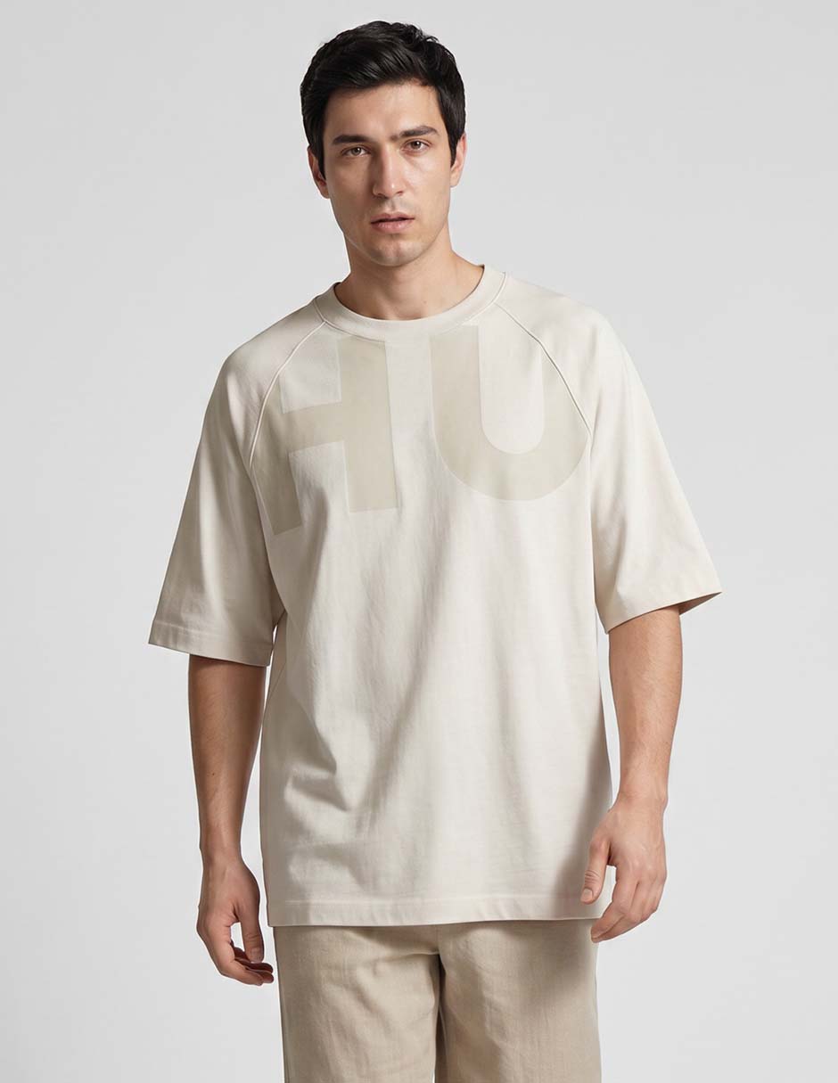 Playera cuello redondo para hombre