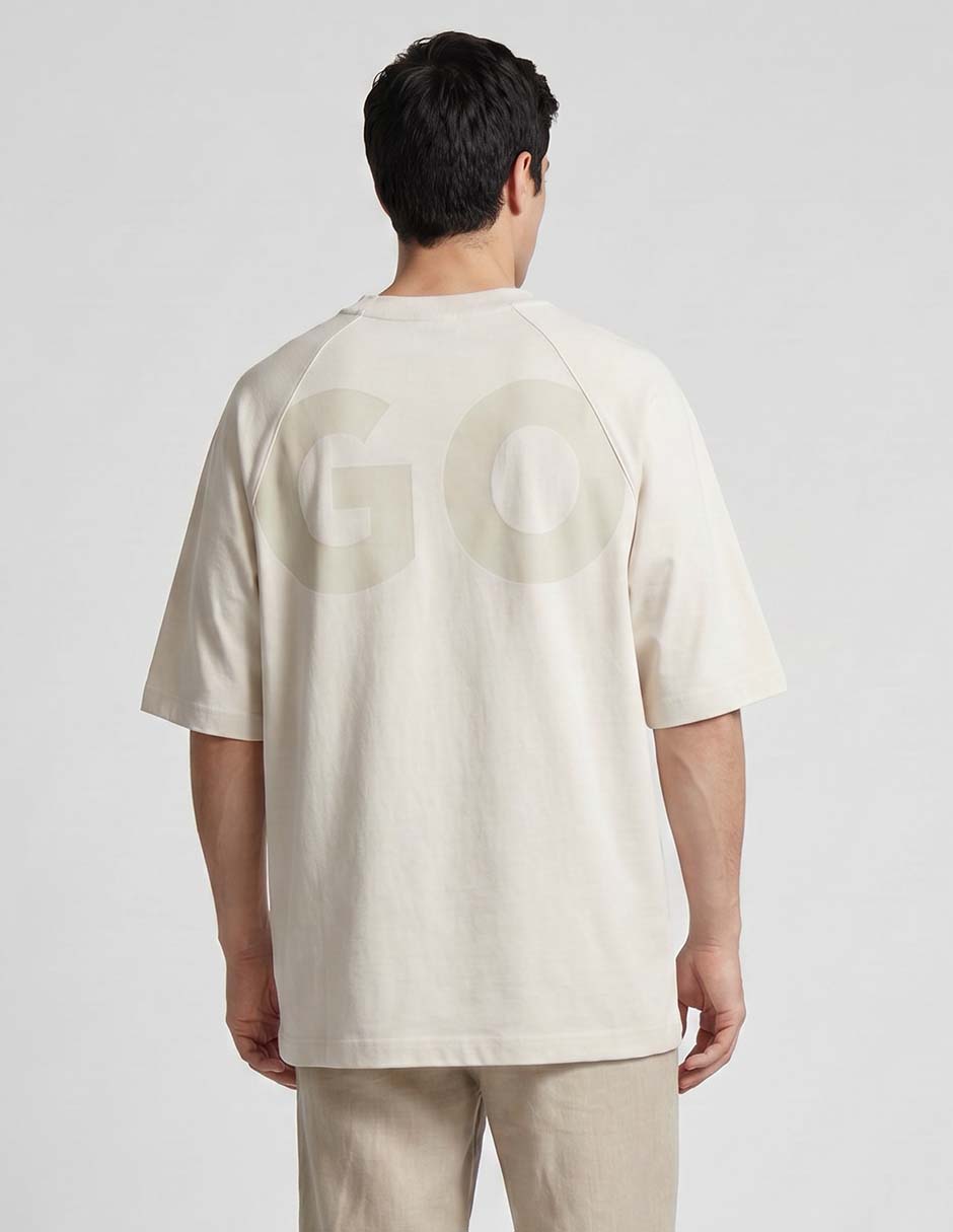 Playera hugo blue cuello redondo para hombre