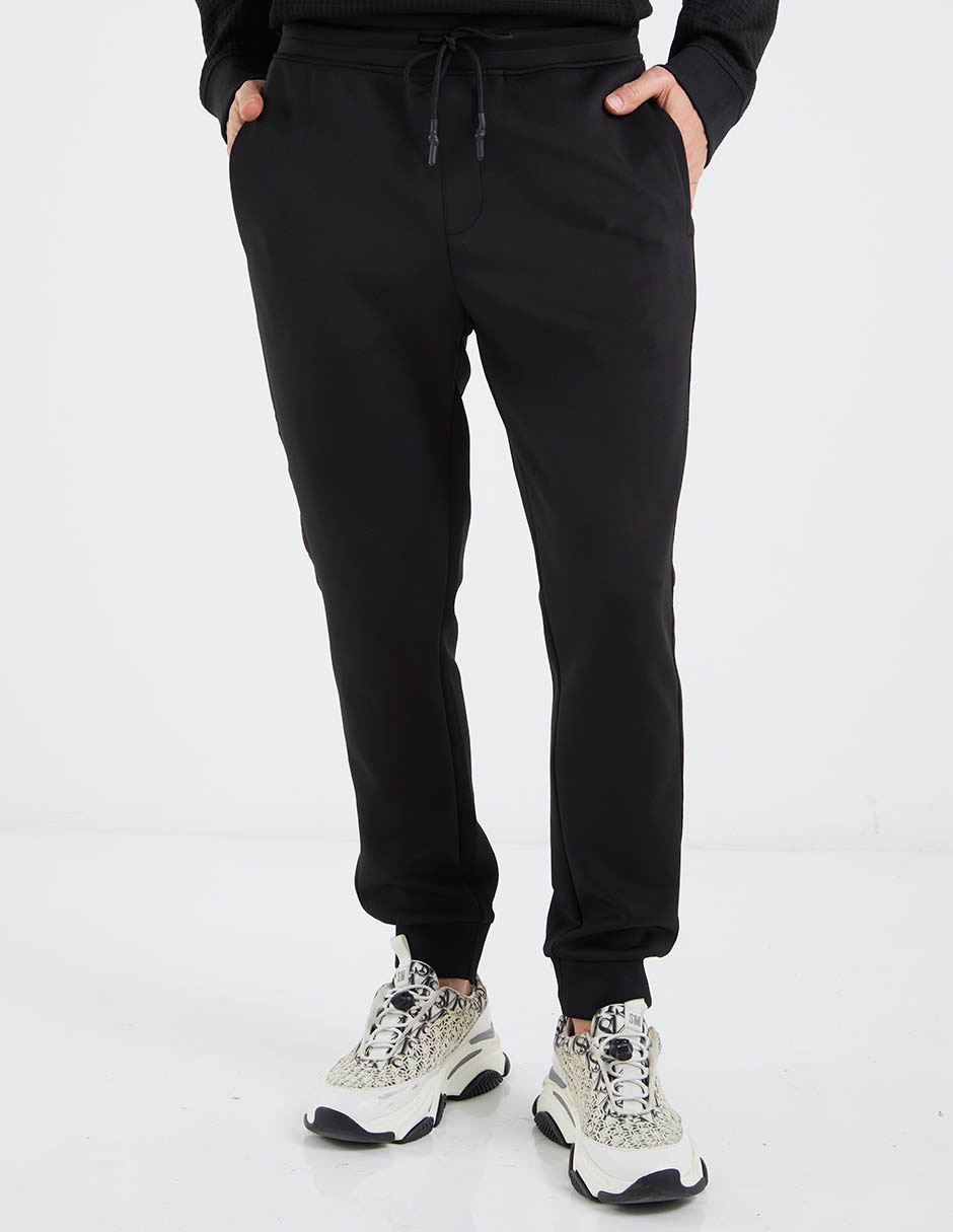Pants slim con jareta para hombre