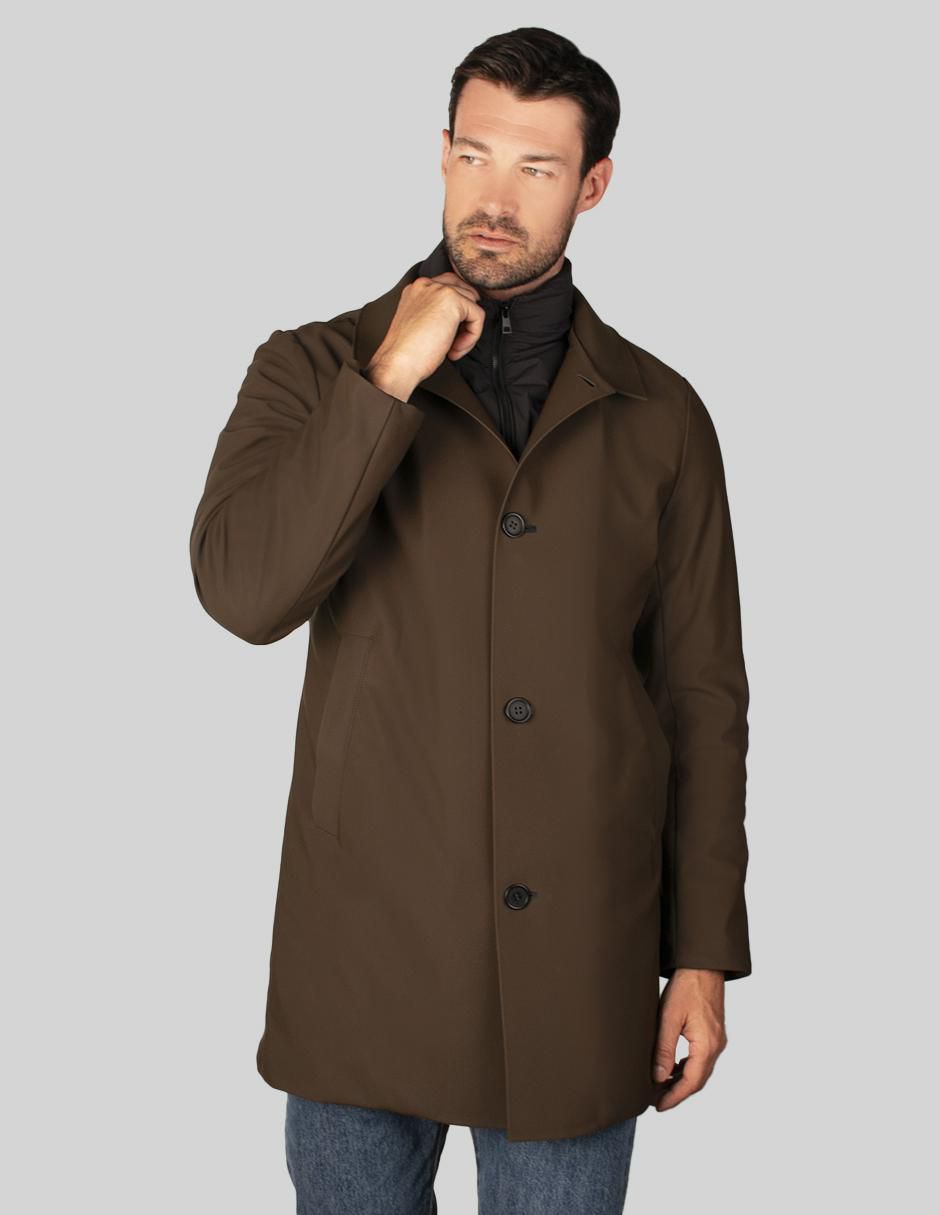 Gabardina corta para hombre 1