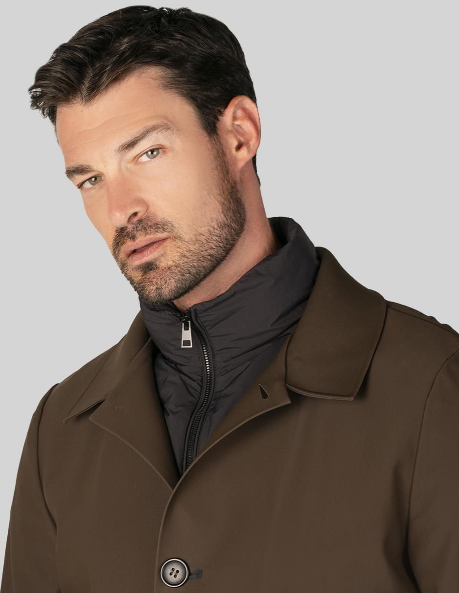 Gabardina corta para hombre 12