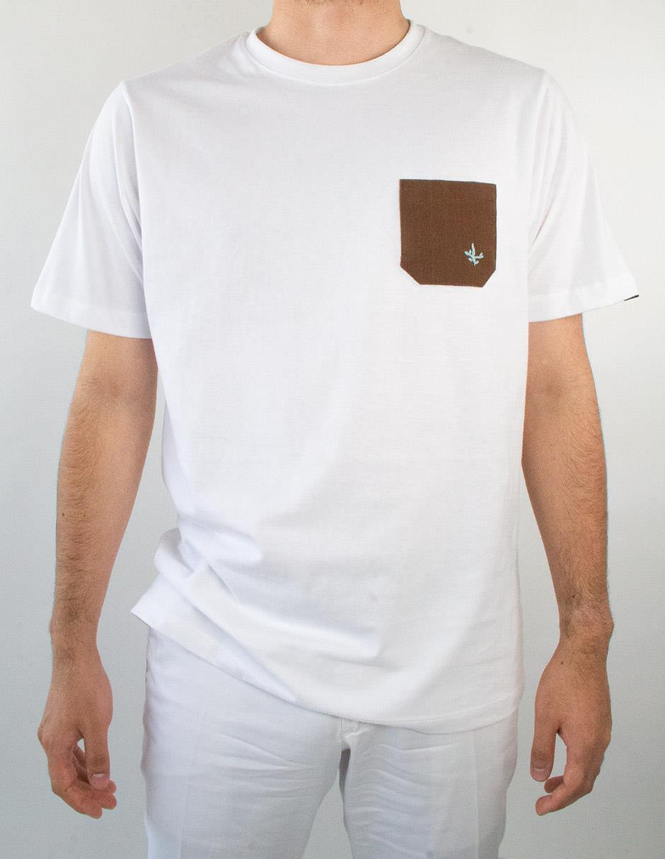 Playera Pocket Tee cuello redondo para hombre
