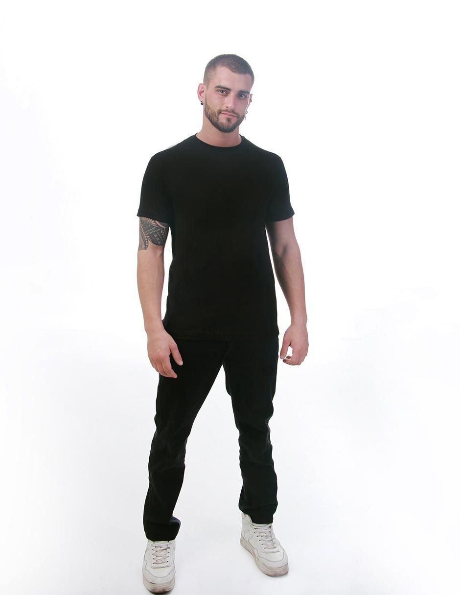 Playera cuello redondo para hombre 4