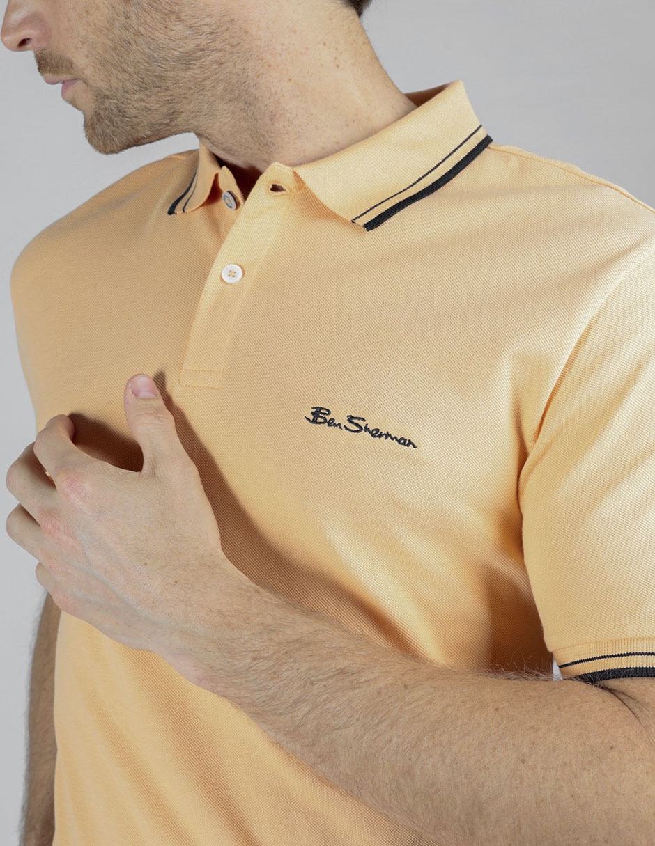 Playera cuello v para hombre 2