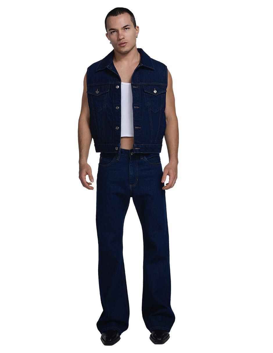 Chaleco mezclilla para hombre 9