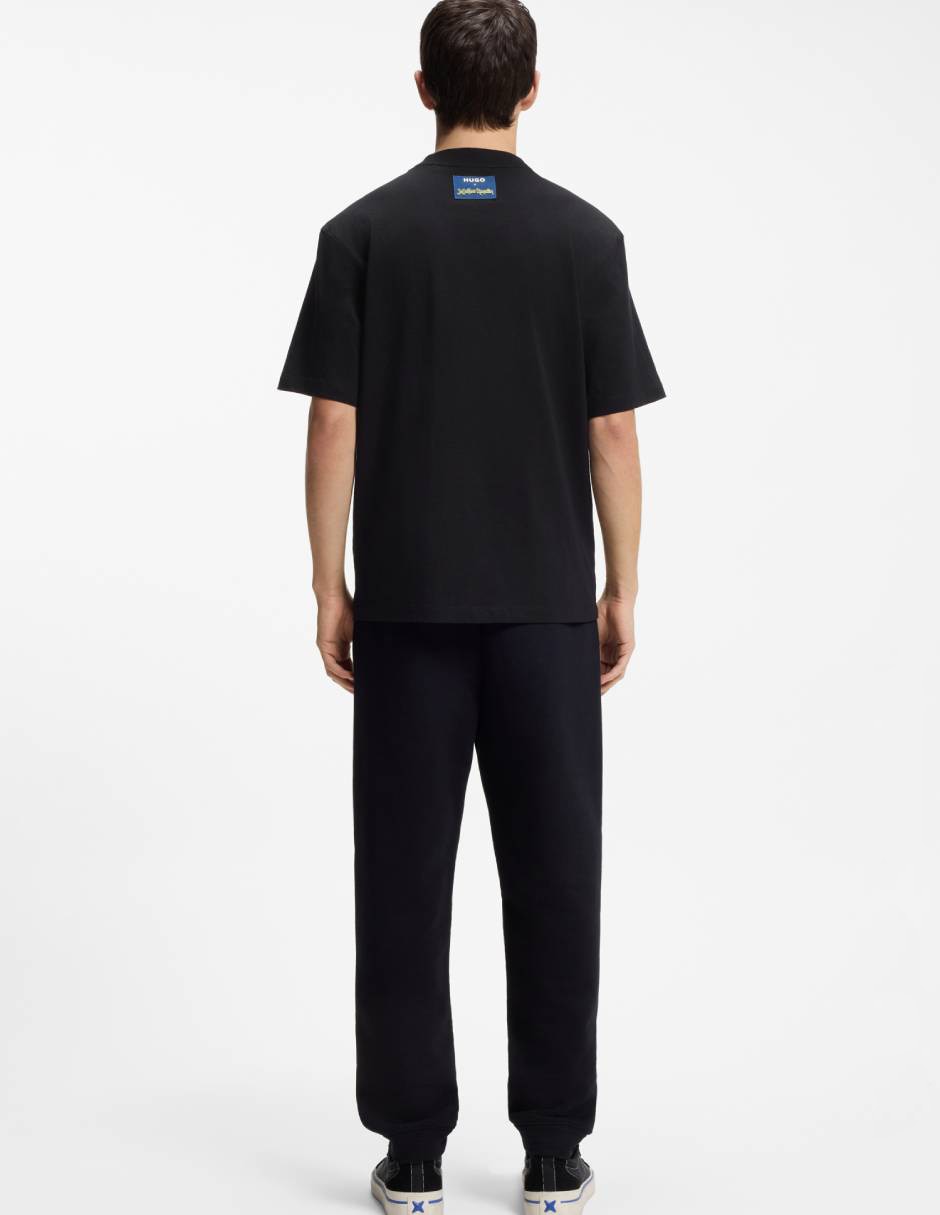 Playera Hugo Blue cuello redondo para hombre