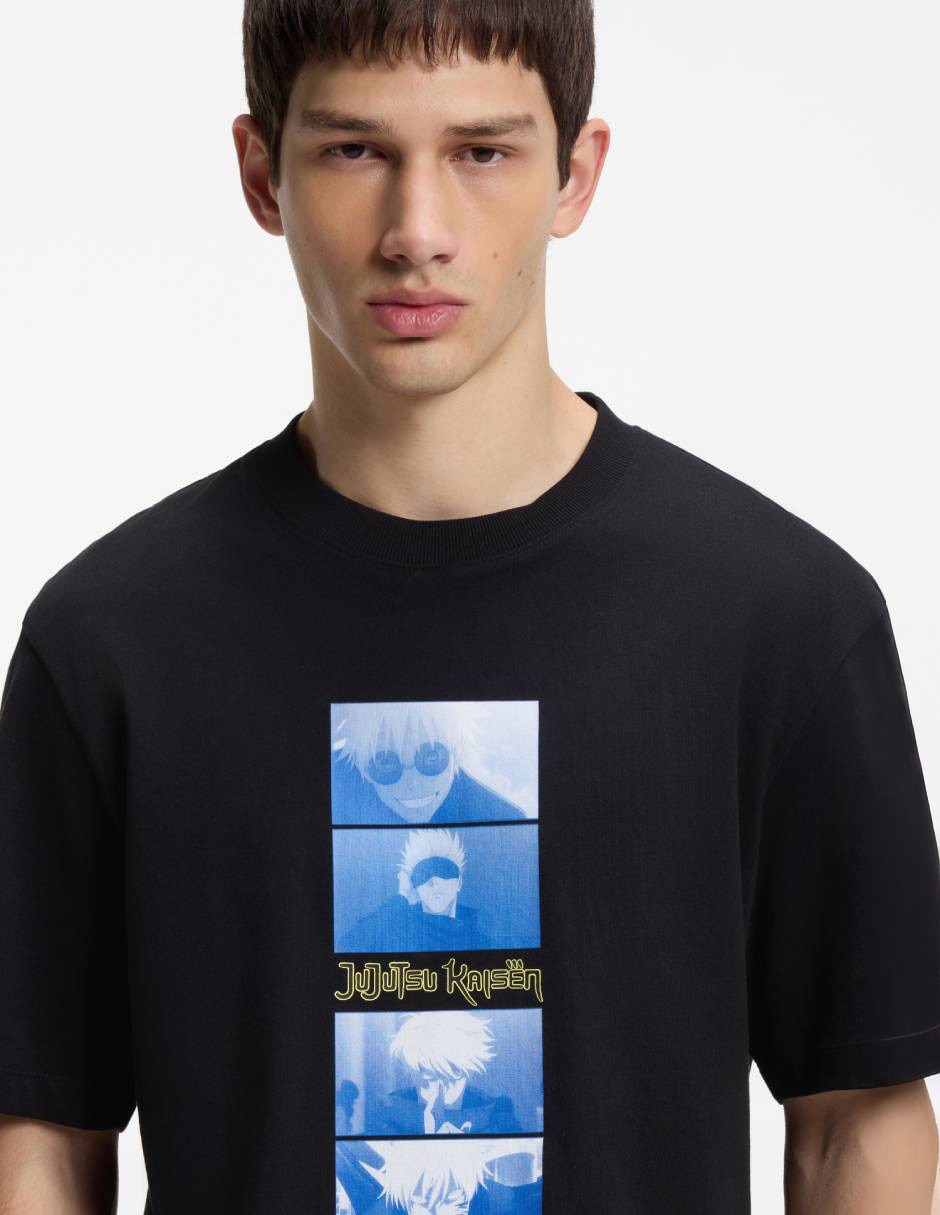 Playera Hugo Blue cuello redondo para hombre