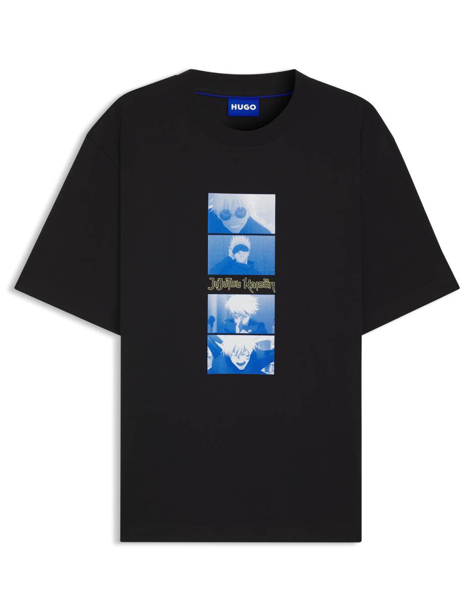 Playera Hugo Blue cuello redondo para hombre