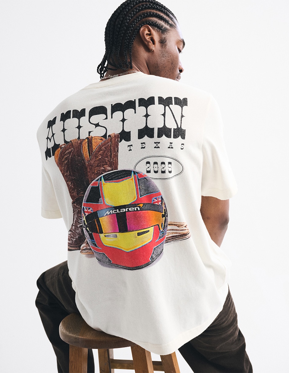 Playera cuello redondo para hombre 2