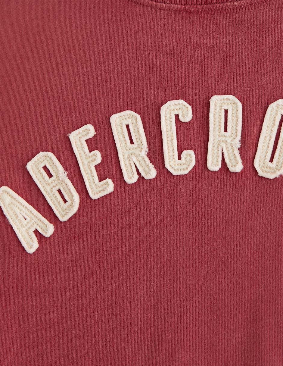 Playera Abercrombie & Fitch cuello redondo para hombre