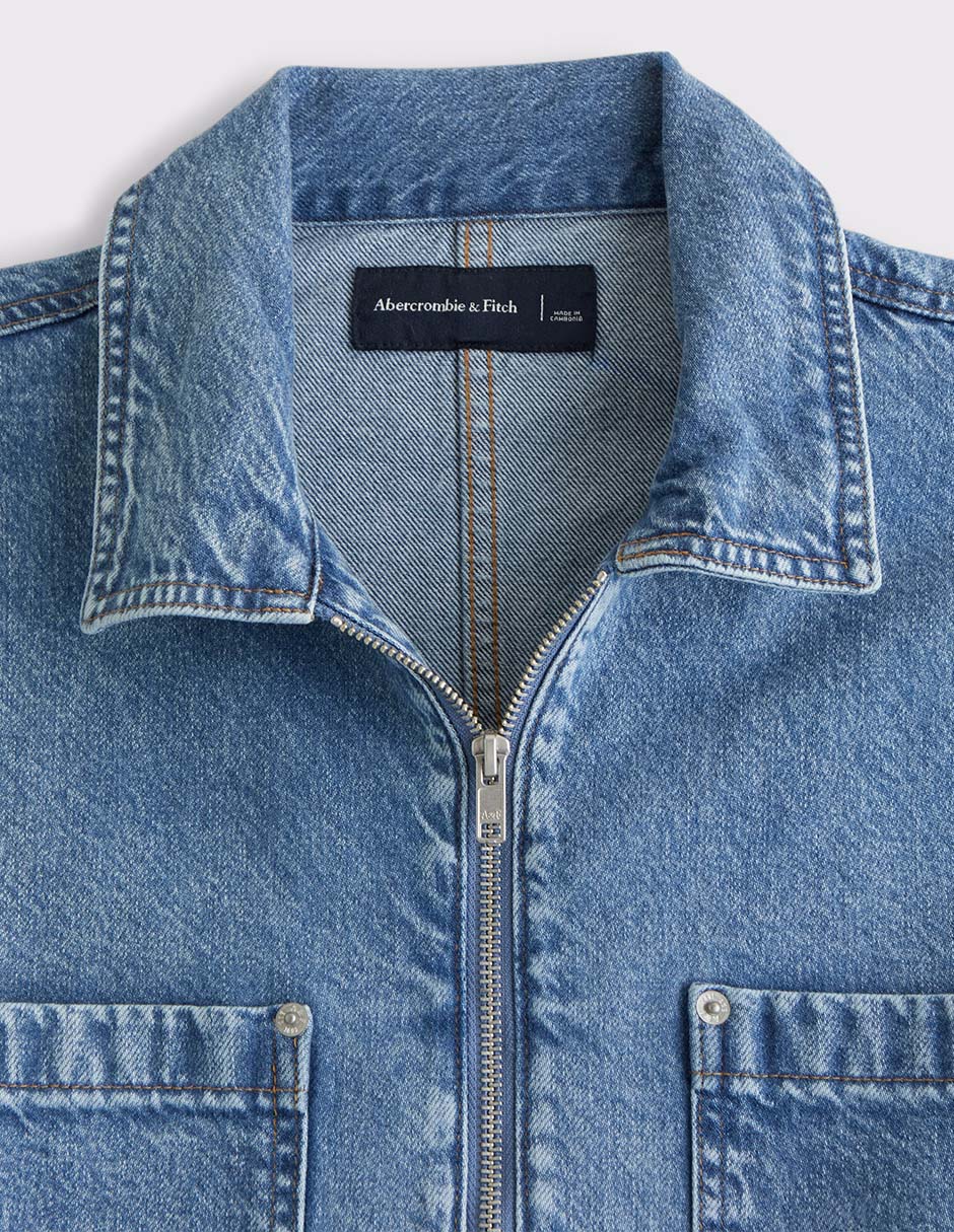 Chamarra Abercrombie & Fitch para hombre