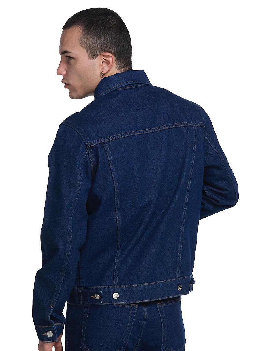 Chamarra denim Vaquera de mezclilla para hombre 2