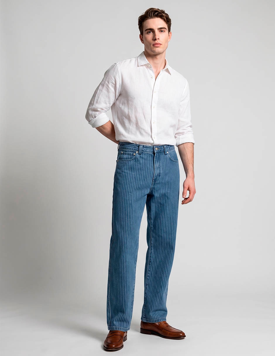 Jeans Pompeii lavado medio para hombre