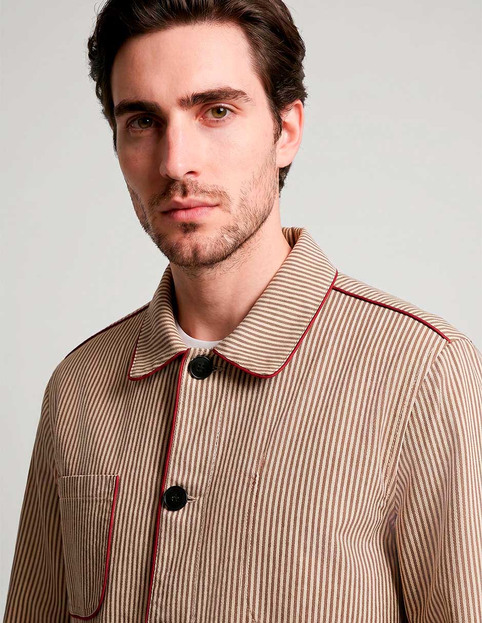 Chamarra casual pompeII con bolsillos para hombre