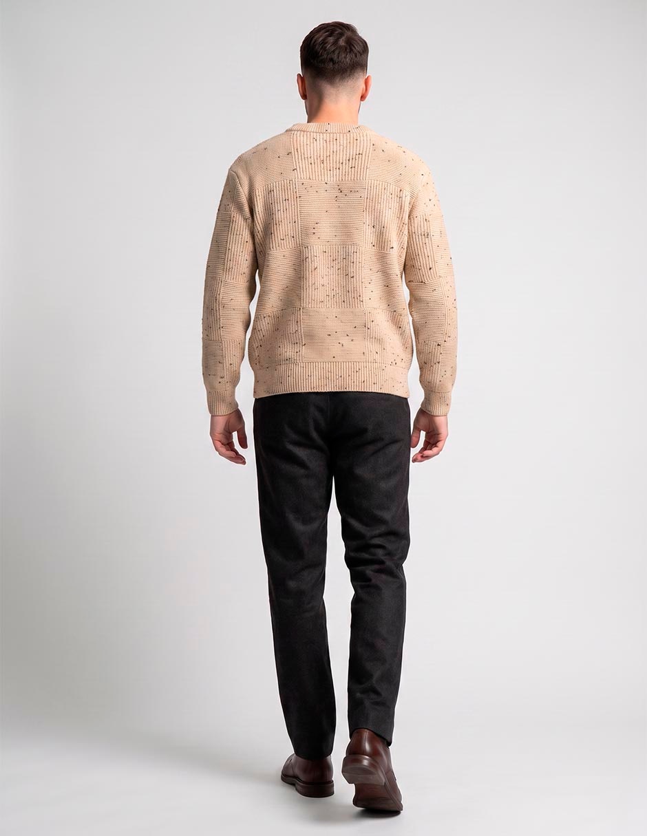 Suéter cuello redondo para hombre 2