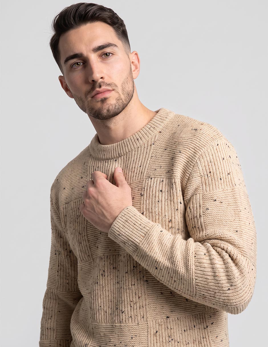 Suéter cuello redondo para hombre 3
