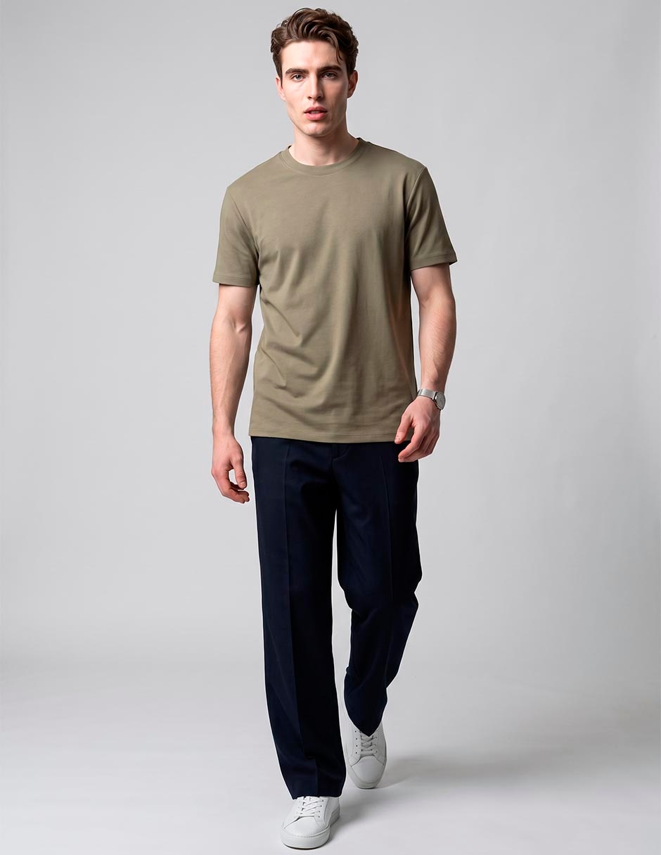 Playera cuello redondo para hombre Playera cuello redondo para hombre