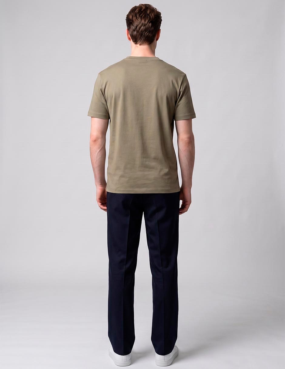 Playera cuello redondo para hombre 2
