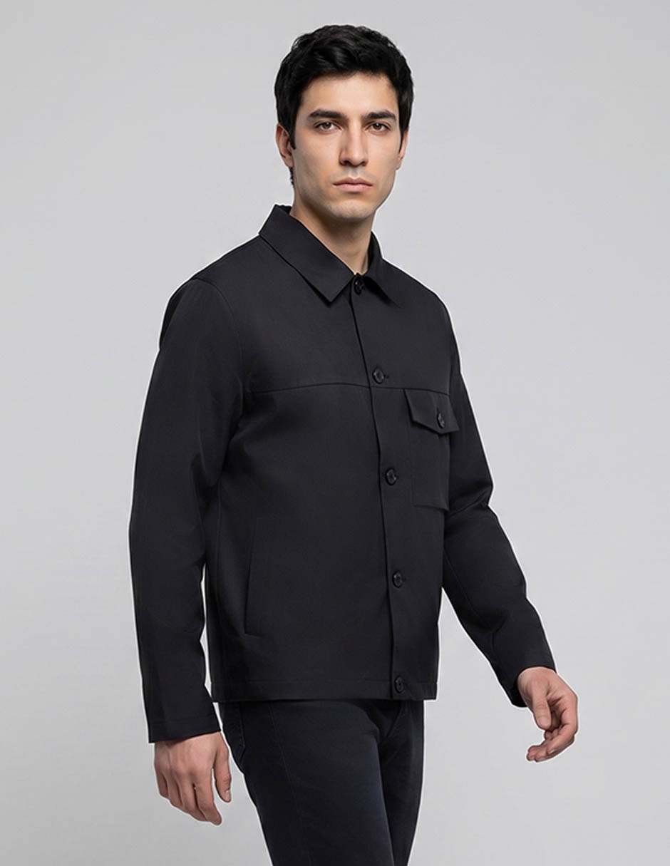 Sobrecamisa manga larga para hombre