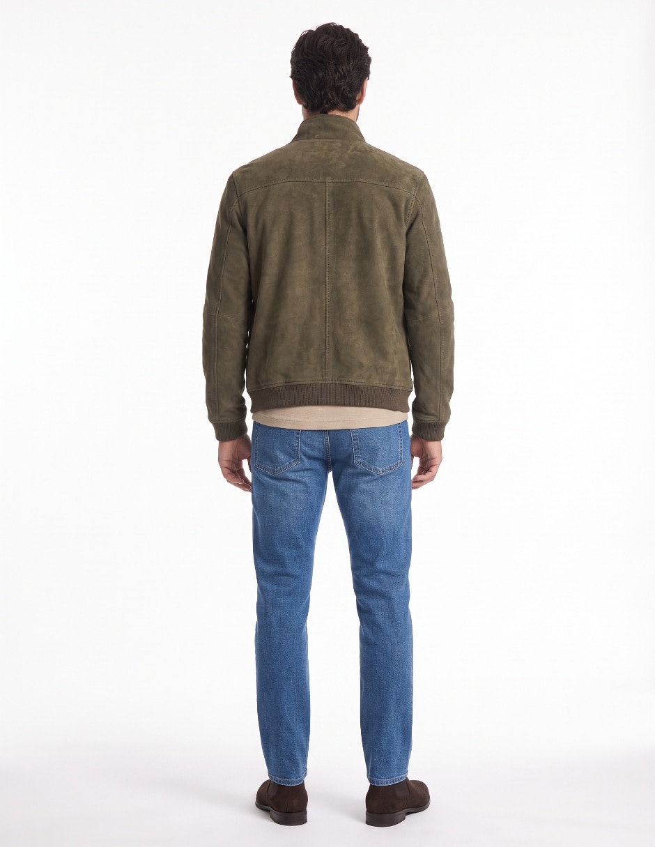 Chamarra con bolsillos para hombre 2