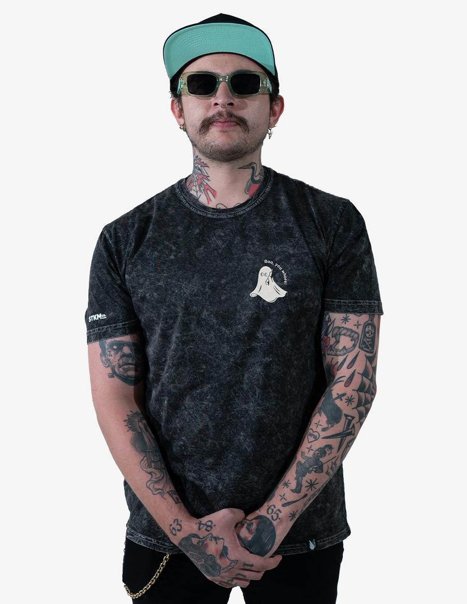 Playera cuello redondo para hombre