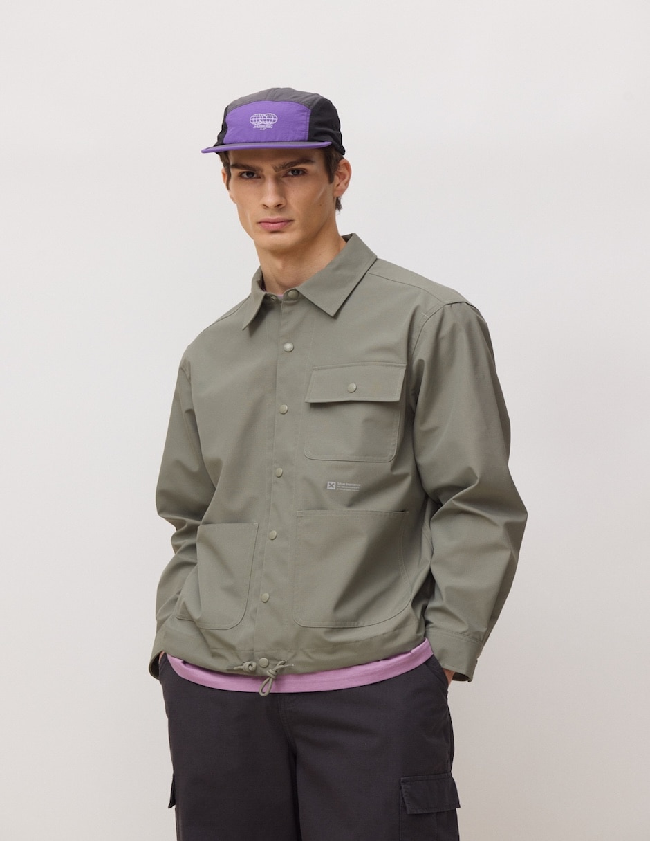 'chamarra' casual primavera-verano no 'de' poliamida con bolsillos 'para hombre' 'chamarra' casual primavera-verano no 'de' poliamida con bolsillos 'para hombre'