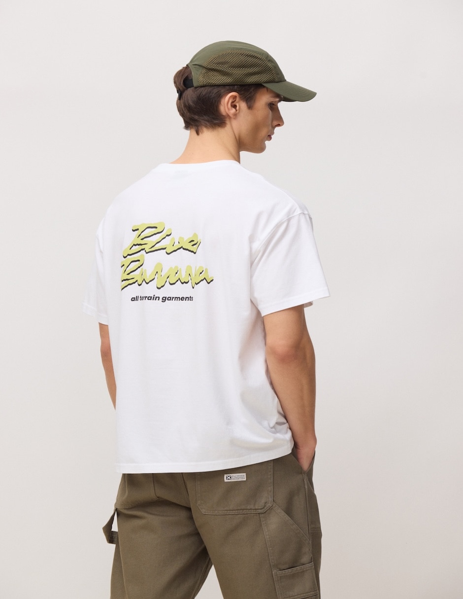 Playera Blue Banana cuello redondo para hombre
