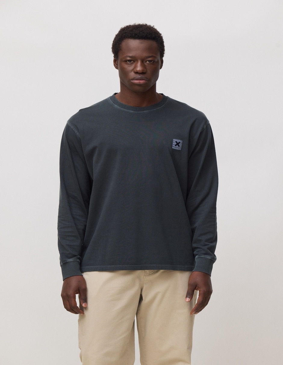 Playera cuello redondo para hombre