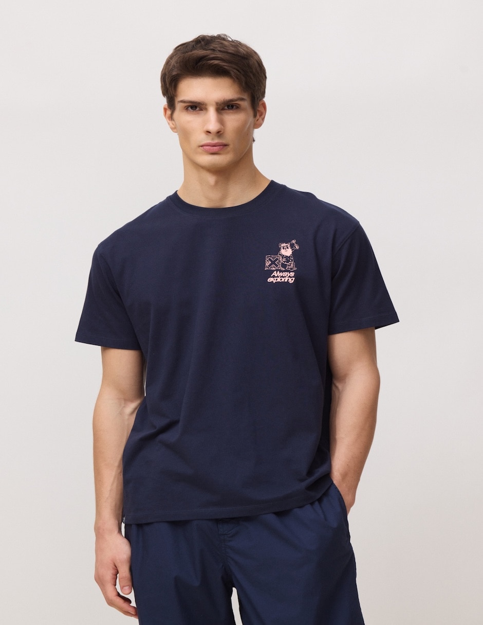 Playera cuello redondo para hombre Playera cuello redondo para hombre