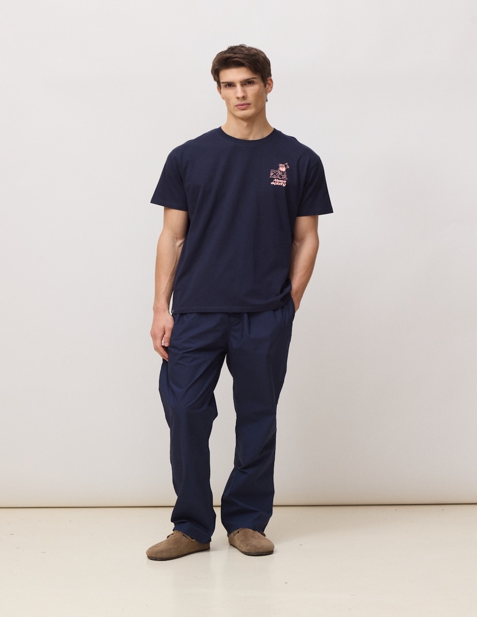 Playera cuello redondo para hombre 2