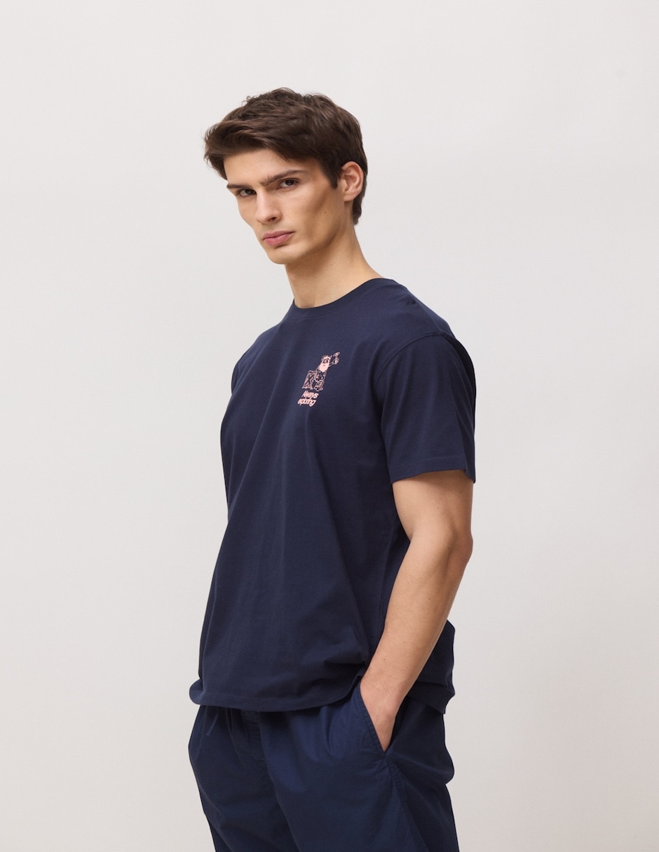 Playera cuello redondo para hombre 3