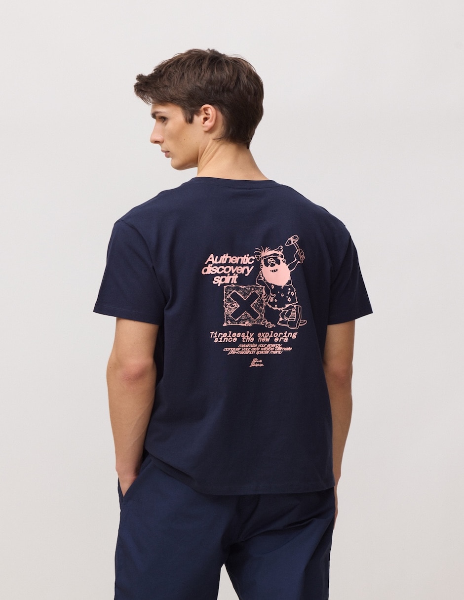 Playera cuello redondo para hombre 4