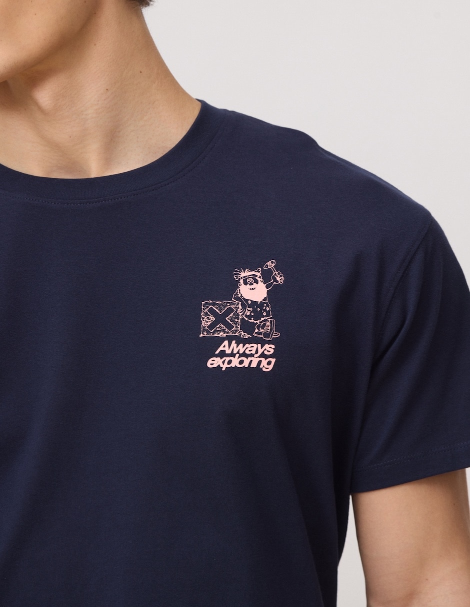Playera cuello redondo para hombre 6