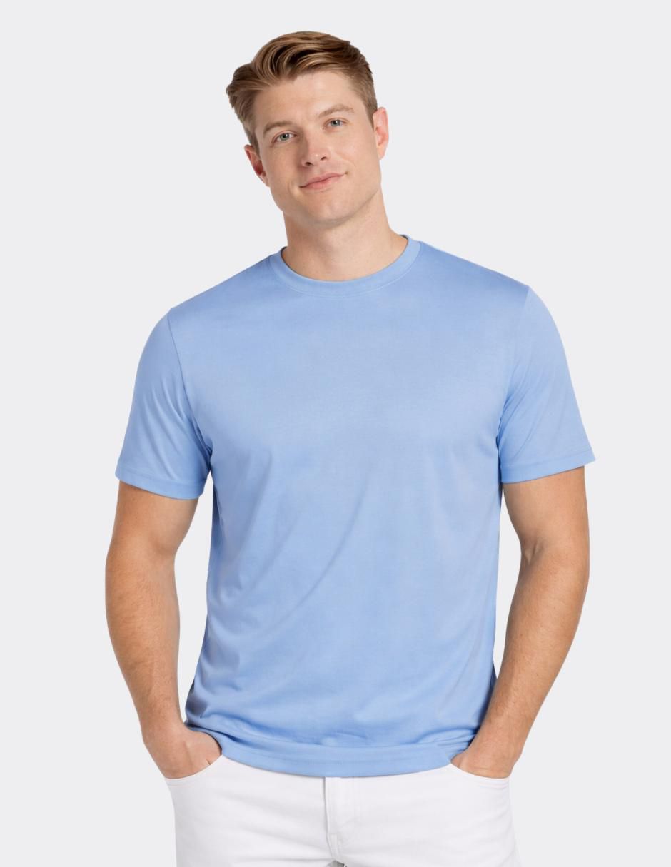 Playera Perry Ellis cuello redondo para hombre