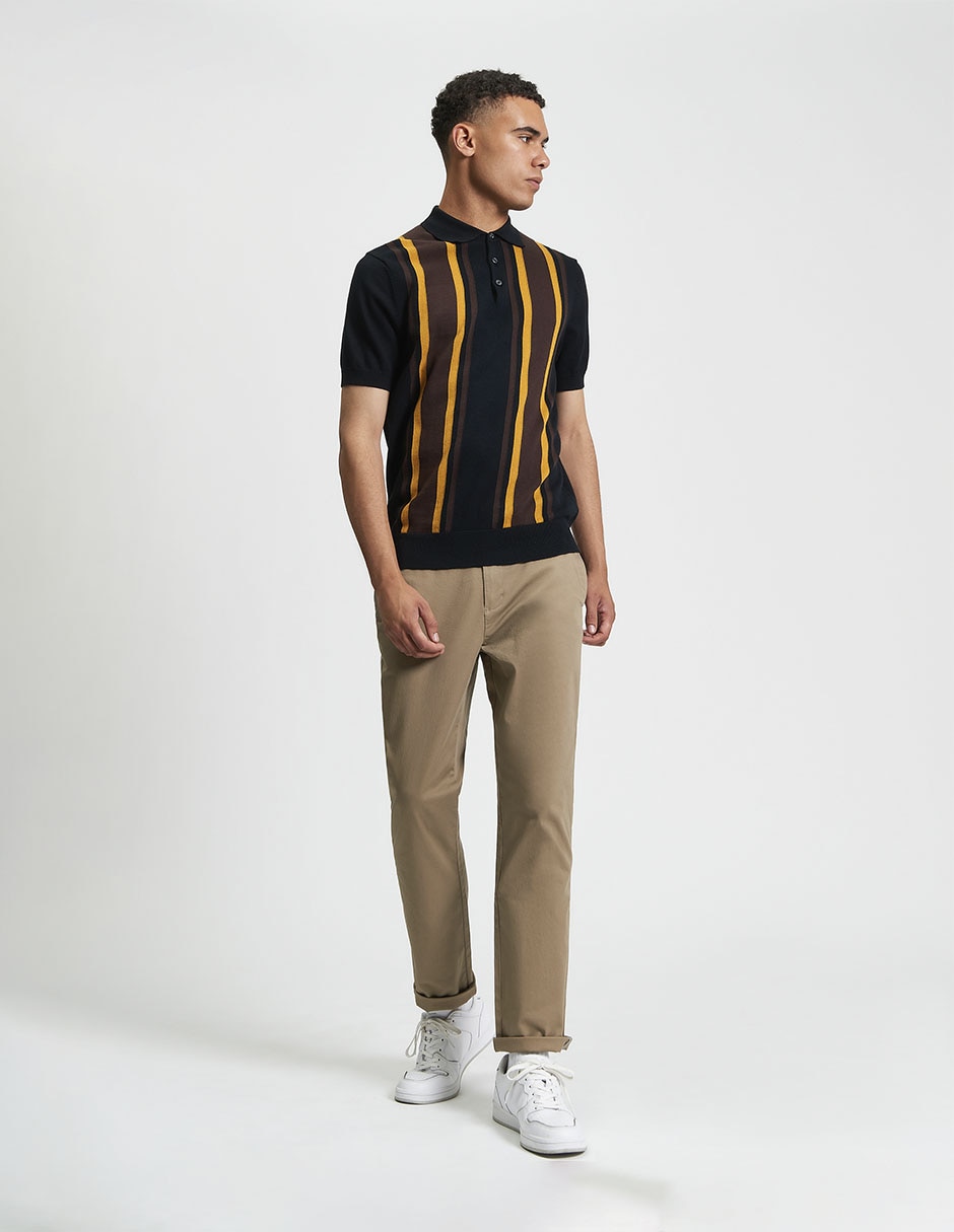 Playera Ben Sherman cuello polo para hombre